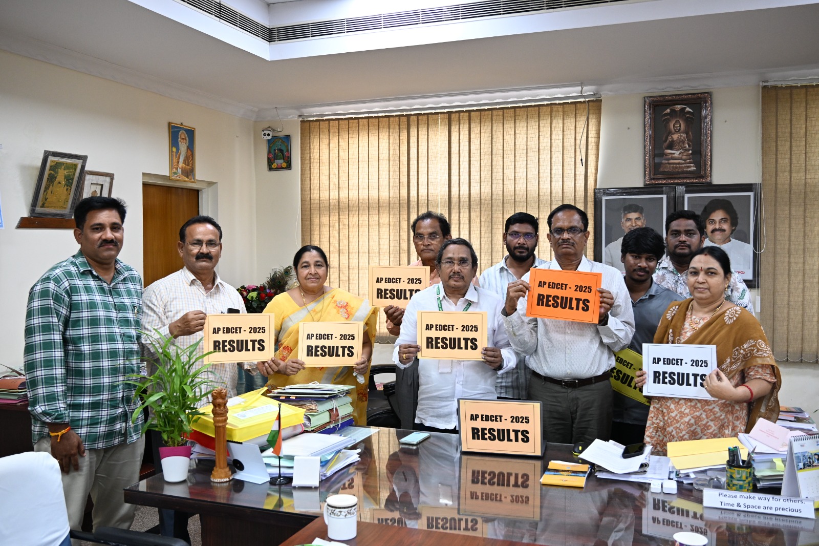 ఏ.పీ,ఎడ్‌సెట్‌ -2025 ఎంట్రన్స్ పరీక్షా ఫలితాలు విడుదల.