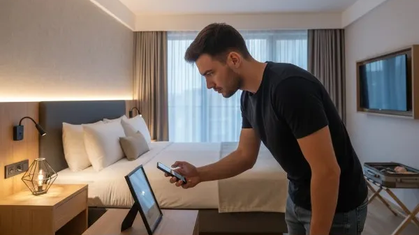 హోటల్ గదుల్లో హిడెన్ కెమెరాలను గుర్తించే సులభమైన మార్గాలు – మీ ప్రైవసీని కాపాడుకునే చిట్కాలు